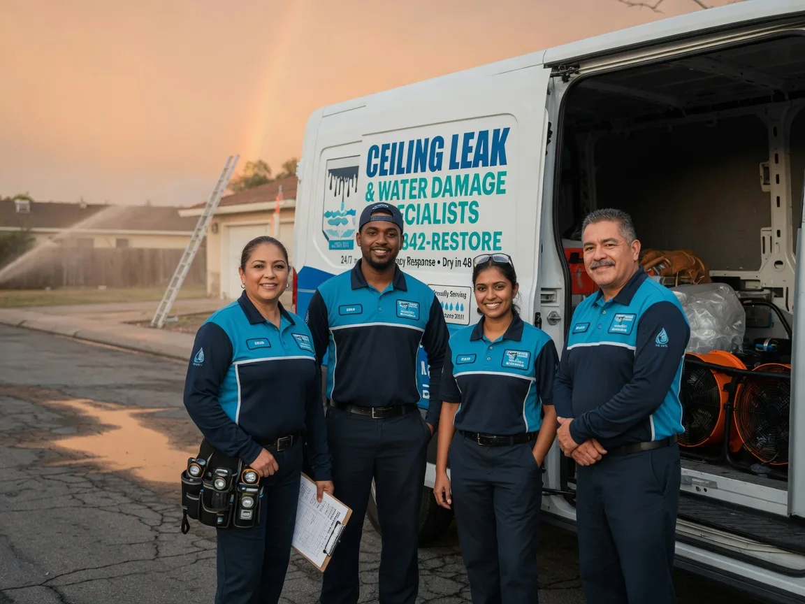 Ceiling Leak Cleanup company in Redwater, TX